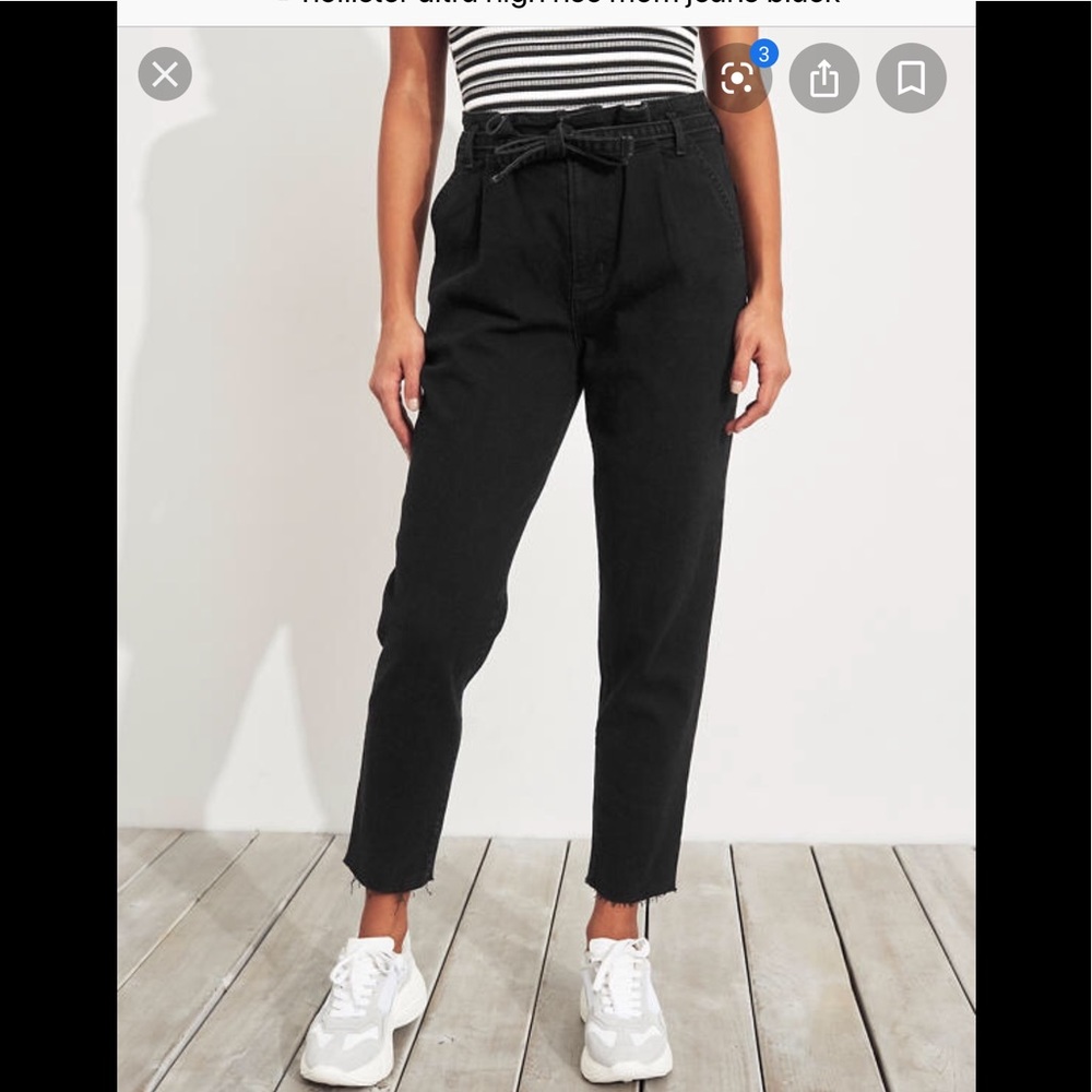 Hollister Ultra high rise mom jeans 🎁 - Picture 1 of 8